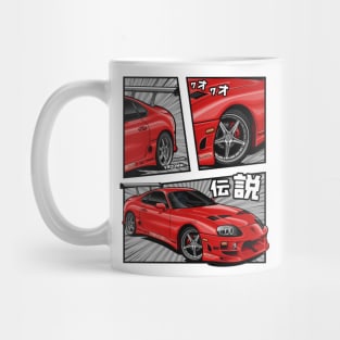 Supra MK-4 Manga Series (Red) Mug